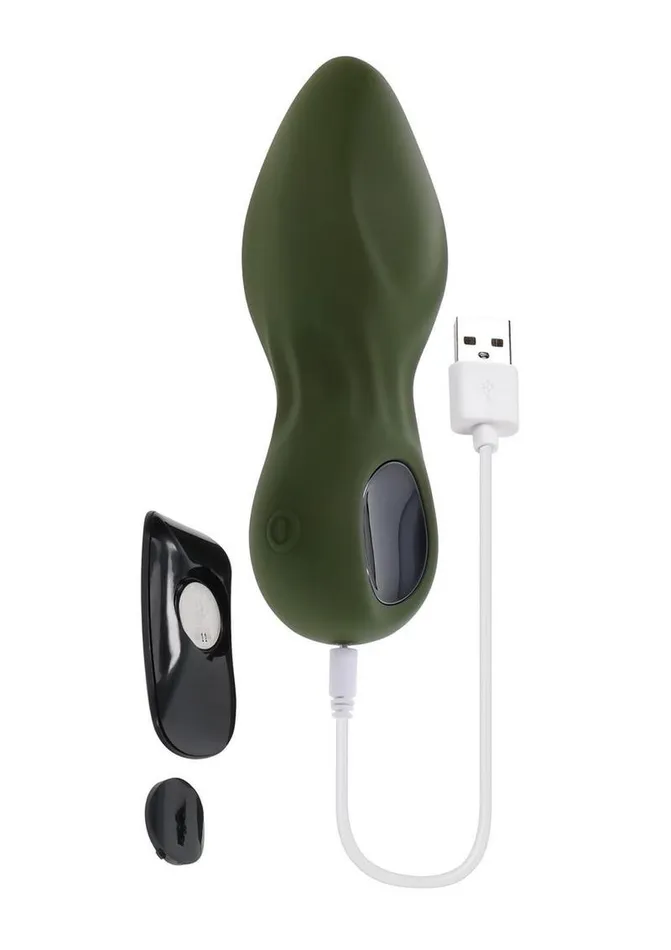 Gender X My Secret Garden Rechargeable Silicone Anal Plug with Remote Gender X Male Sex Toys