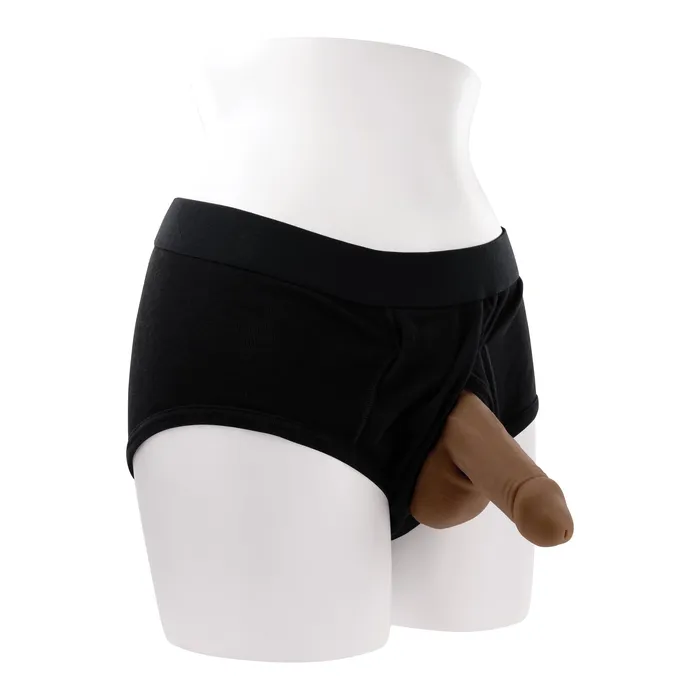 Gender X Stand to Pee TPE Dark Realistic Stand To Pee Funnel Anal