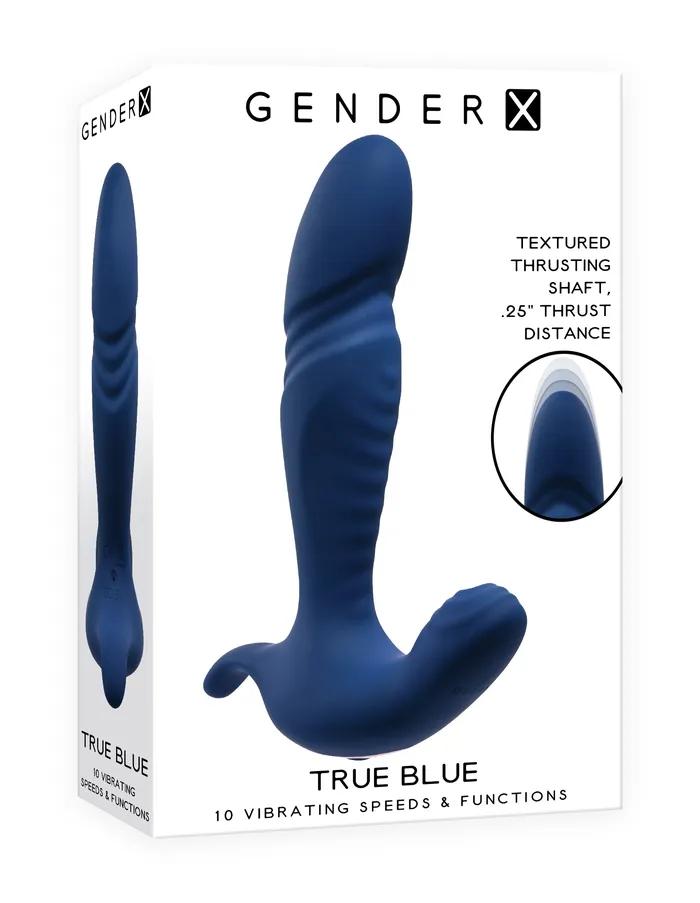 Gender X True Blue Vibrators
