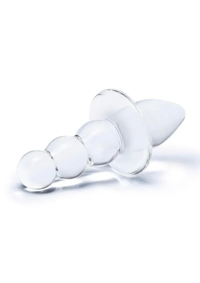 Glas Anal Glas Titus Beaded Butt Plug