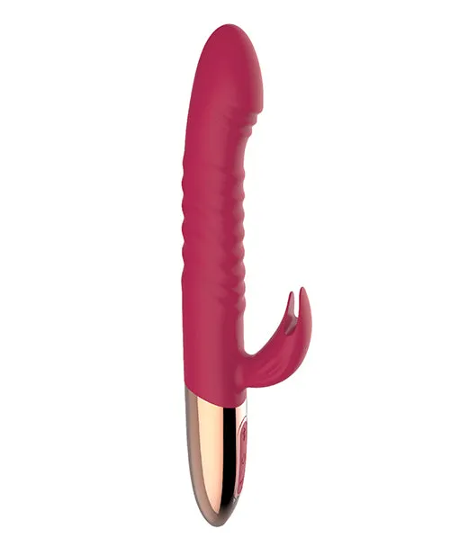 Goddess Thrusting Delight Vibrator Red Nasstoys Vibrators