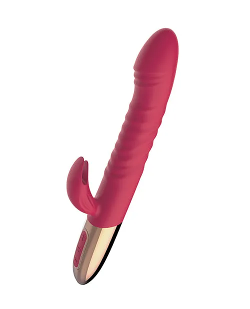Goddess Thrusting Delight Vibrator Red Nasstoys Vibrators