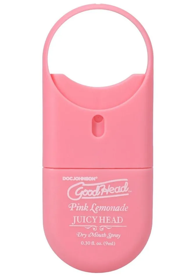 GoodHead Vibrators Goodhead Juicy Head Dry Mouth Spray ToGo Pink Lemonade