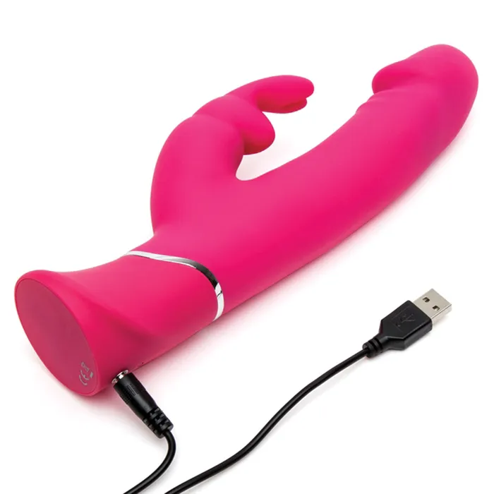 Happy Rabbit Vibrators Happy Rabbit Dual Density Rabbit Vibe Pink