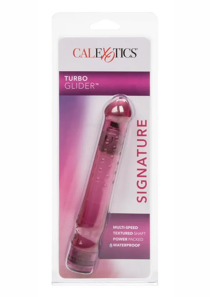 Hard Vibes Vibrators Waterproof Turbo Gliders 63in Raspberry Crush