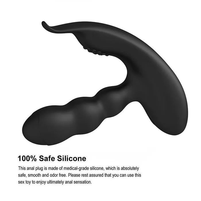 Heating Vibrating Prostate Massager Bendable Shaft Perineum Stimulator Sorlove Male Sex Toys