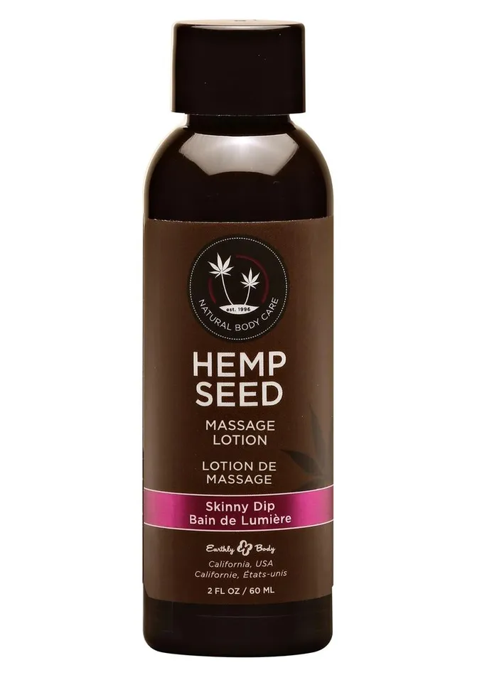 Hemp Seed Body Care Couples Earthly Body Hemp Seed Massage Lotion Skinny Dip Hemp Seed Body Care Couples Earthly Body Hemp Seed Massage Lotion Skinny Dip