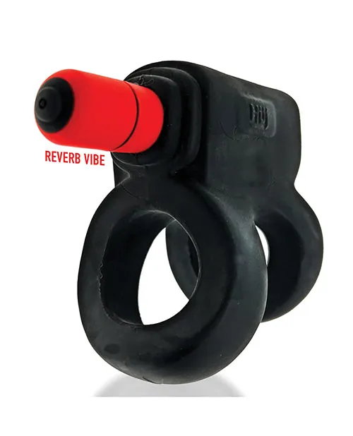 Hunkyjunk Revhammer Shaft Vibe Ring Tar Ice Blue Ox Designs LLCDba Oxballs Vibrators