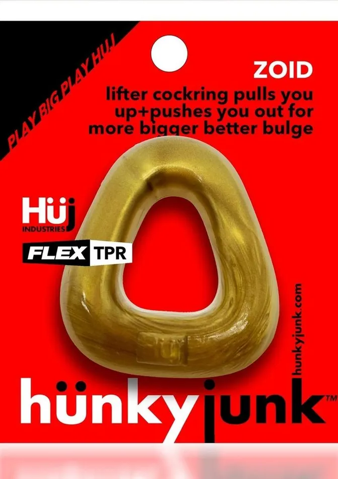 Hunkyjunk Zoid Trapezoid Lifter Cockring Hunkyjunk Vibrators