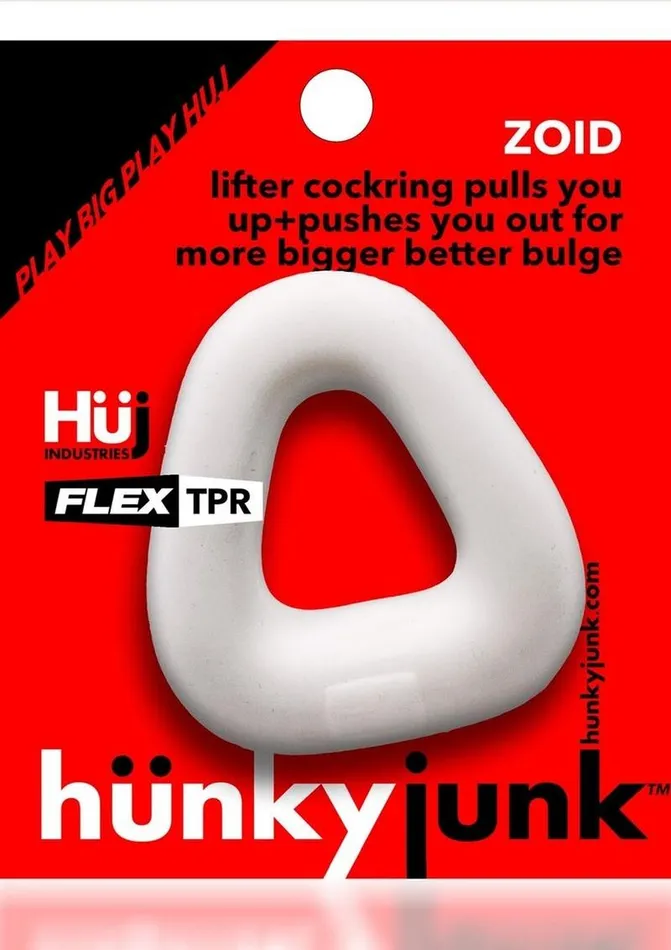 Hunkyjunk Zoid Trapezoid Lifter Cockring Hunkyjunk Vibrators