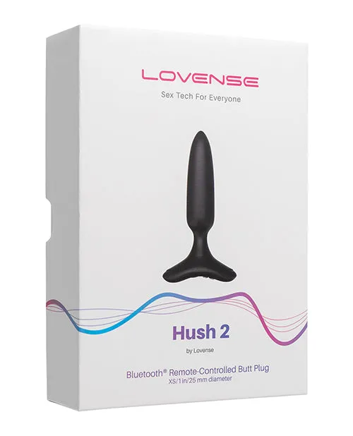 Hytto Pte Ltd Anal Lovense Hush 2 Butt Plug 1