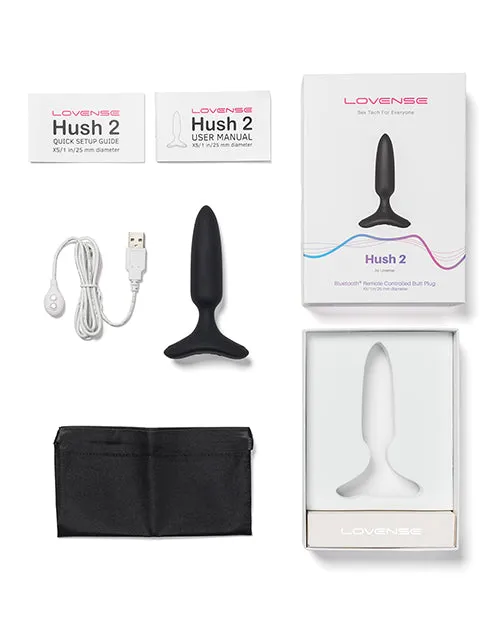 Hytto Pte Ltd Anal Lovense Hush 2 Butt Plug 1