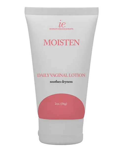 Intimate Enhancements Moisten Daily Vaginal Lotion 2 oz Doc Johnson Male Sex Toys Intimate Enhancements Moisten Daily Vaginal Lotion 2 oz Doc Johnson Male Sex Toys