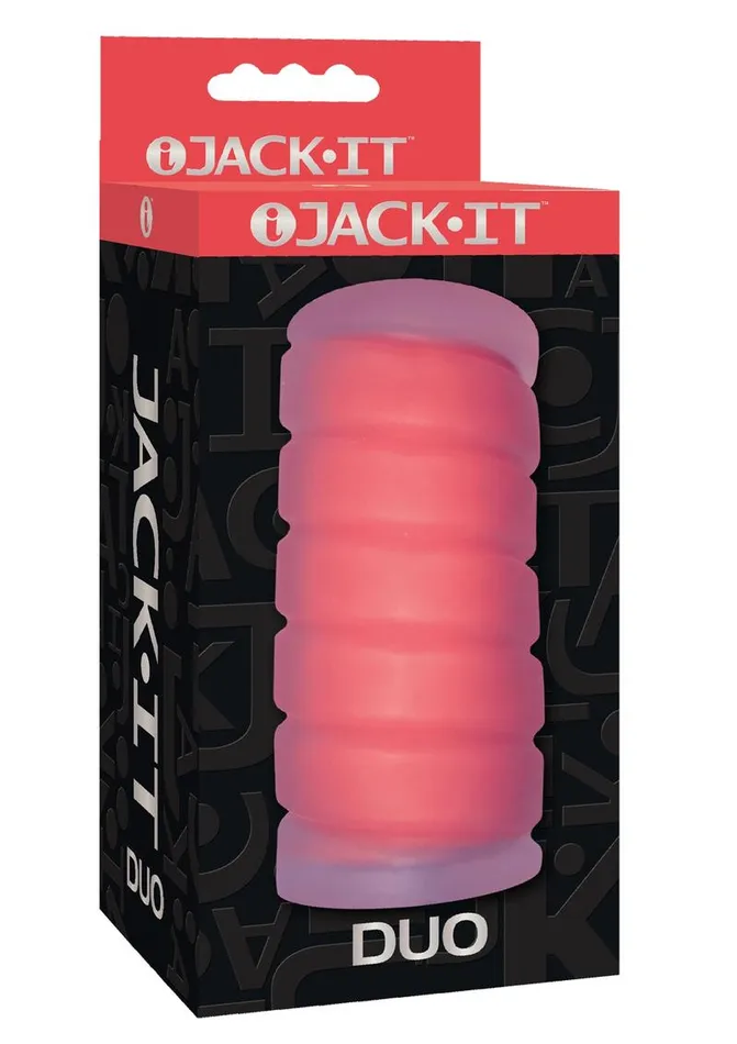 JackIt Stroker Duo Masturbator JackIt Male Sex Toys