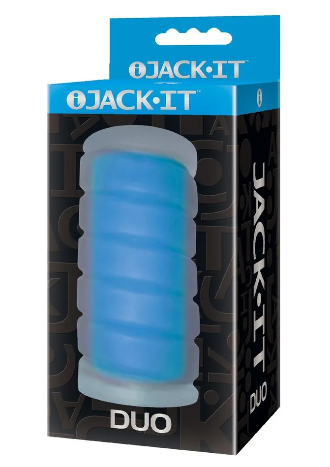 JackIt Stroker Duo Masturbator JackIt Male Sex Toys