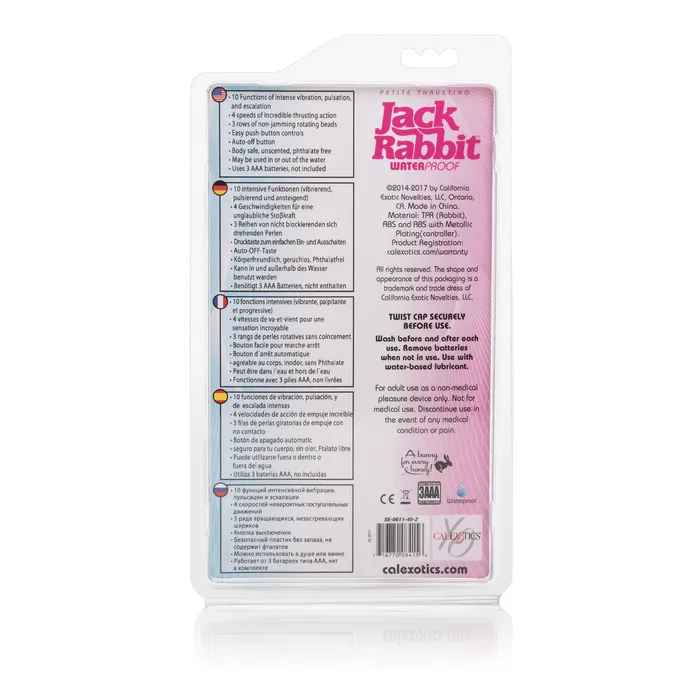 Jack Rabbit Petite Thrusting Rabbit CalExotics Vibrators
