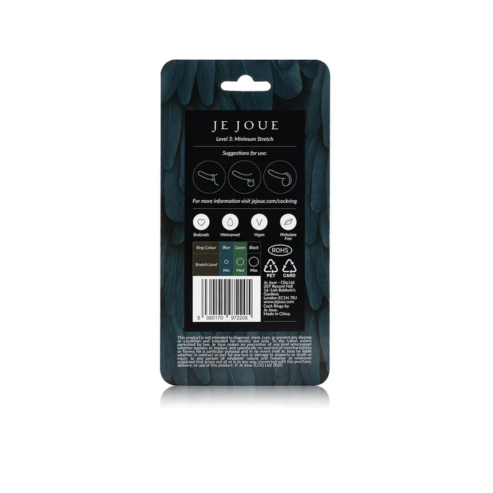 Je Joue Silicone CRing Level 3 Blue Je Joue Anal