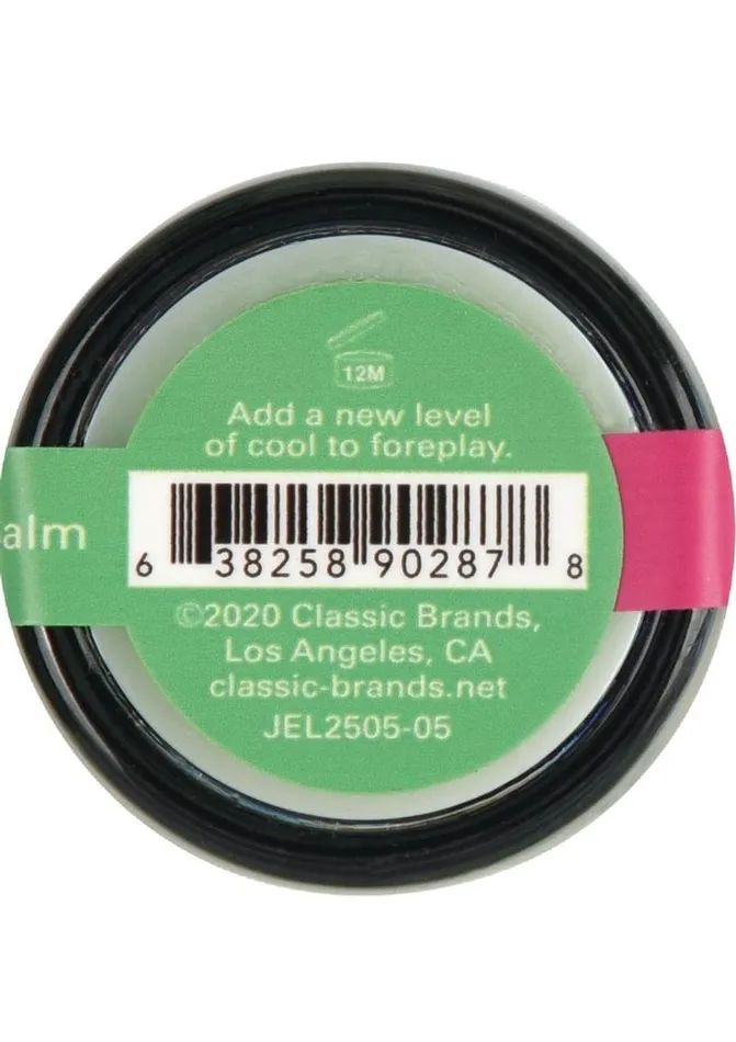 Jelique Vibrators Jelique Nipple Nibblers Cool Tingle Balm Melon Madness 3 Gm 1 Pc