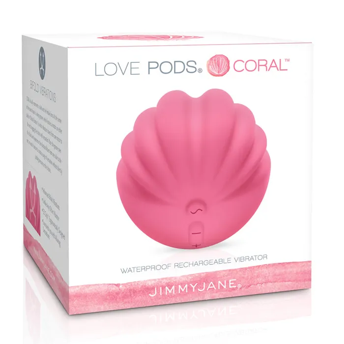 JimmyJane Love Pods Coral Waterproof JimmyJane Vibrators