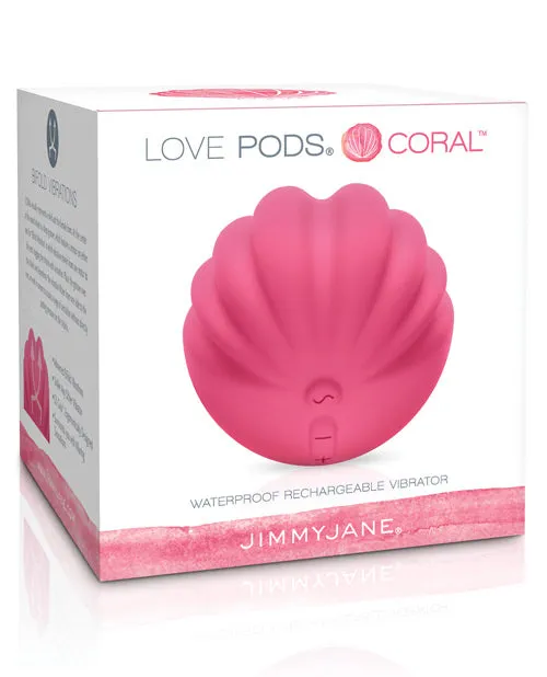 JimmyJane Love Pods Coral Waterproof JimmyJane Vibrators