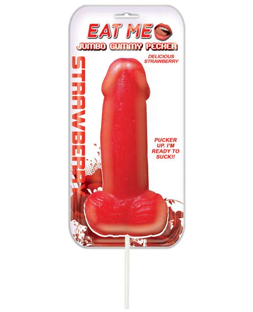Jumbo Gummy Cock Pop Hott Products Dildos