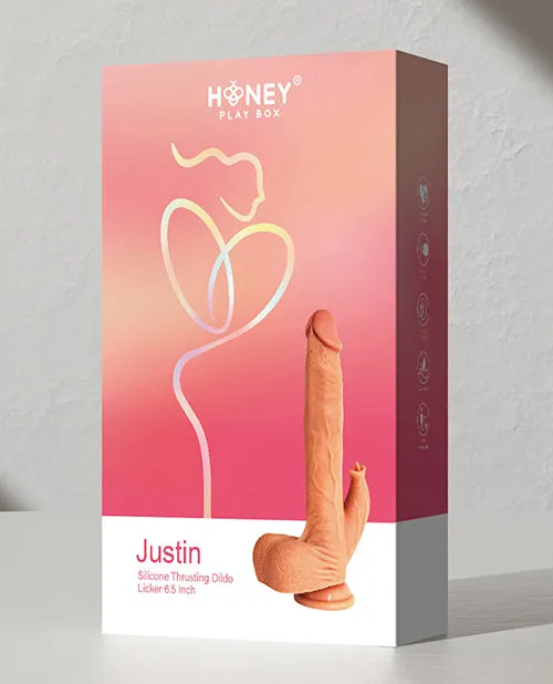 Justin 65 Silicone Thrusting Dildo Licker Uc Global Trade INChoney Play B Female Sex Toys Justin 65 Silicone Thrusting Dildo Licker Uc Global Trade INChoney Play B Female Sex Toys