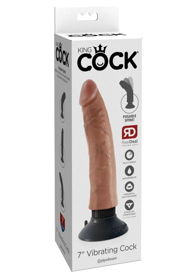King Cock King Cock Vibrating Dildo Dildos King Cock King Cock Vibrating Dildo Dildos