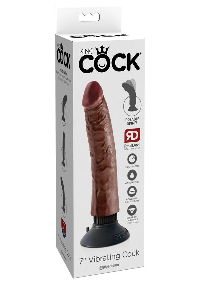 King Cock King Cock Vibrating Dildo Dildos King Cock King Cock Vibrating Dildo Dildos