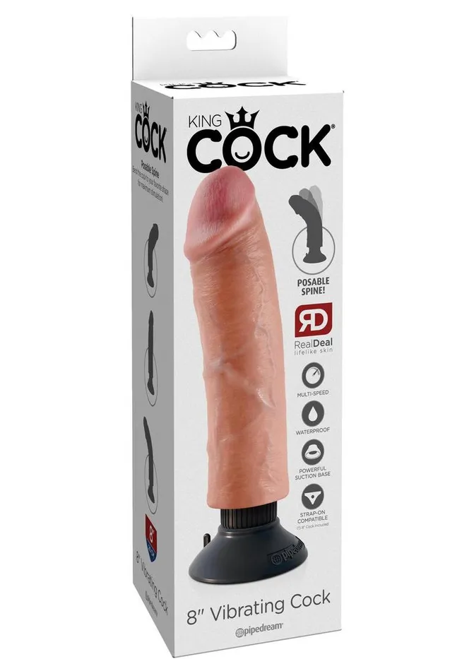 King Cock King Cock Vibrating Dildo Dildos King Cock King Cock Vibrating Dildo Dildos