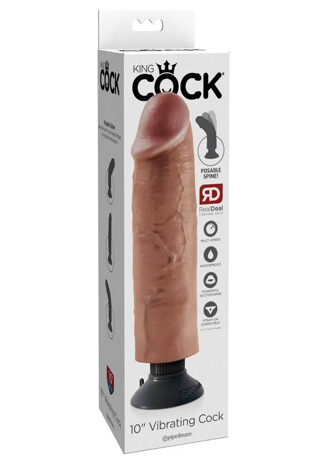 King Cock King Cock Vibrating Dildo Dildos King Cock King Cock Vibrating Dildo Dildos