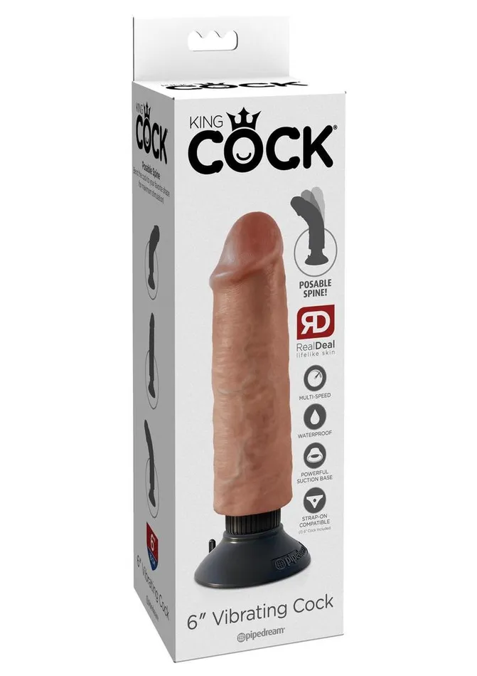 King Cock King Cock Vibrating Dildo Dildos King Cock King Cock Vibrating Dildo Dildos