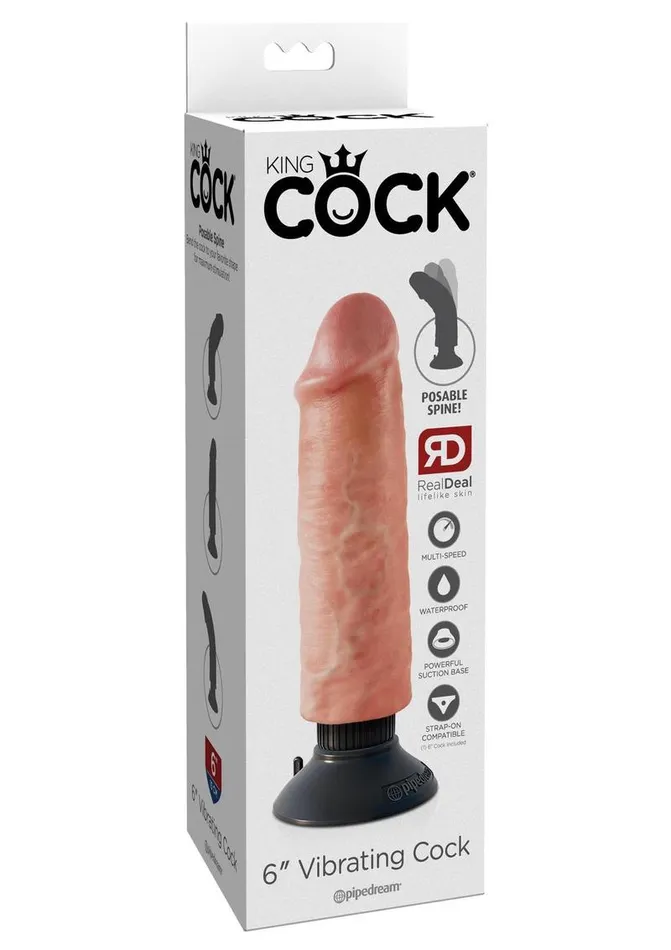 King Cock King Cock Vibrating Dildo Dildos King Cock King Cock Vibrating Dildo Dildos