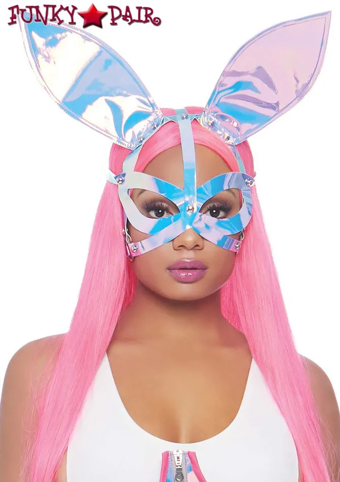 LA 3749 Holograpic Bunny Mask Camouflage Vibrators
