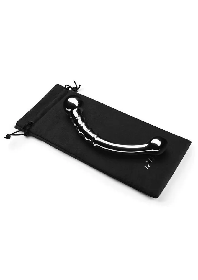 Le Wand Bow Dual End Dildo Stainless Le Wand Dildos Le Wand Bow Dual End Dildo Stainless Le Wand Dildos