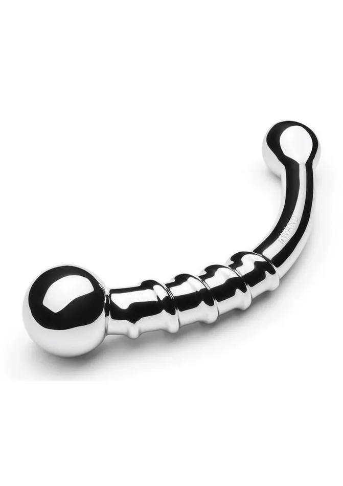 Le Wand Bow Dual End Dildo Stainless Le Wand Dildos Le Wand Bow Dual End Dildo Stainless Le Wand Dildos