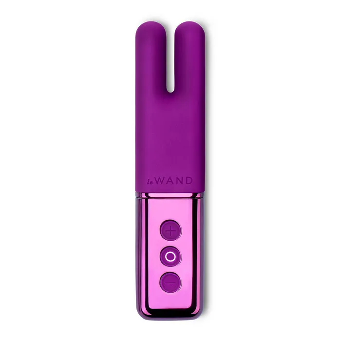 Le Wand Vibrators Le Wand Chrome Deux Dark Cherry