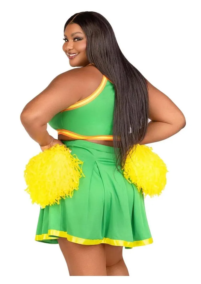 Leg Avenue Bring It Baddie Set Top with Cheer Logo Pleated Skirt and Pom Pom Leg Avenue Male Sex Toys Leg Avenue Bring It Baddie Set Top with Cheer Logo Pleated Skirt and Pom Pom Leg Avenue Male Sex Toys