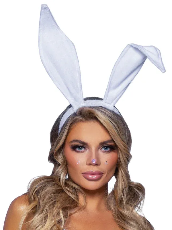 Leg Avenue Vibrators LA A2868 Velvet Bunny Ear Headband Leg Avenue Vibrators LA A2868 Velvet Bunny Ear Headband