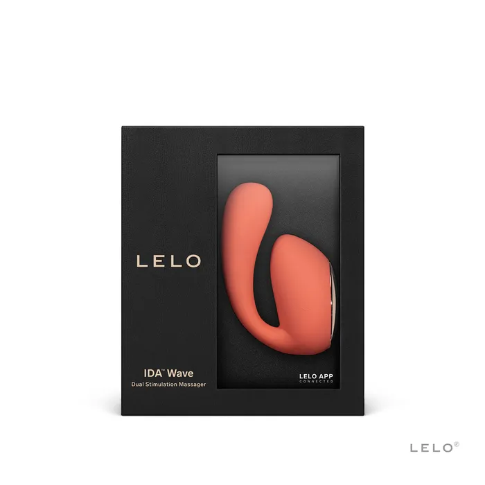 LELO Vibrators LELO Ida Wave Dual Vibrator Coral Red