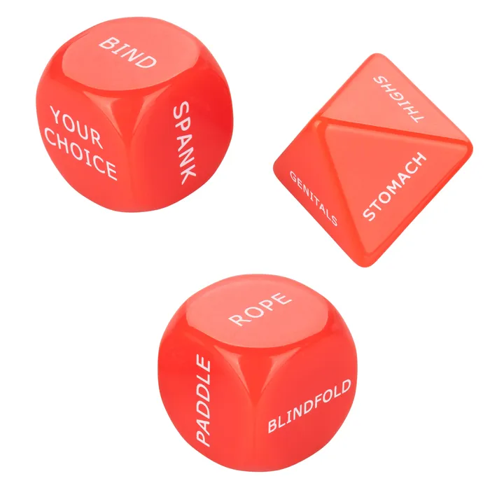 Lets Get Kinky Dice CalExotics Vibrators