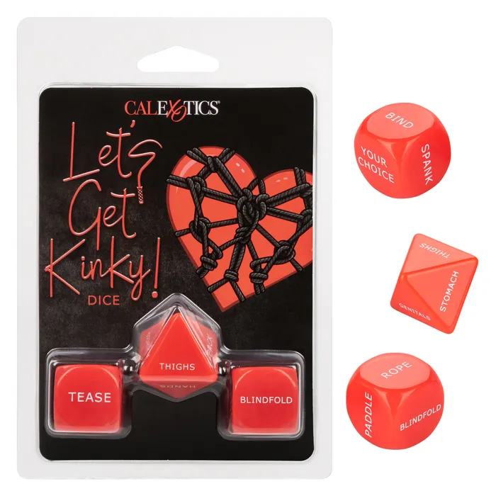 Lets Get Kinky Dice CalExotics Vibrators