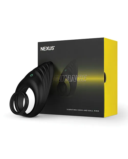 Libertybelle Marketing Male Sex Toys Enhance Cock Ball Ring Black