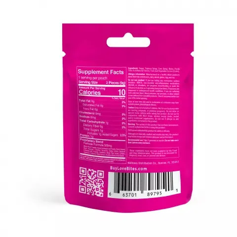 LOVE BITES Female Sensual Gummies Nice and nasty Bz Vibrators