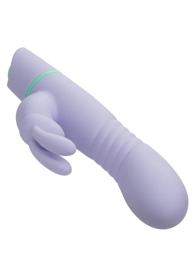 Love Bunny Love Bunny Thrusting Bunny Rechargeable Silicone Rabbit Vibrator Female Sex Toys