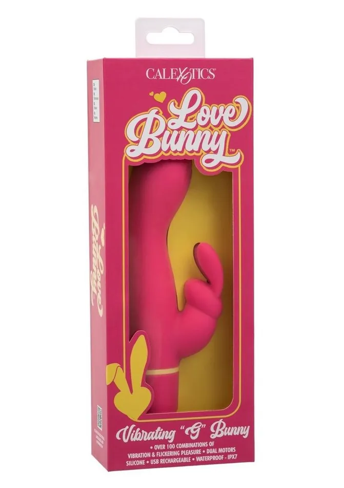 Love Bunny Vibrating G Bunny Rechargeable Silicone Rabbit Vibrator Love Bunny Female Sex Toys
