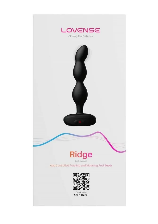 Lovense Male Sex Toys Lovense Ridge Rechargeable Silicone App Control Rotating Anal Beads Lovense Male Sex Toys Lovense Ridge Rechargeable Silicone App Control Rotating Anal Beads