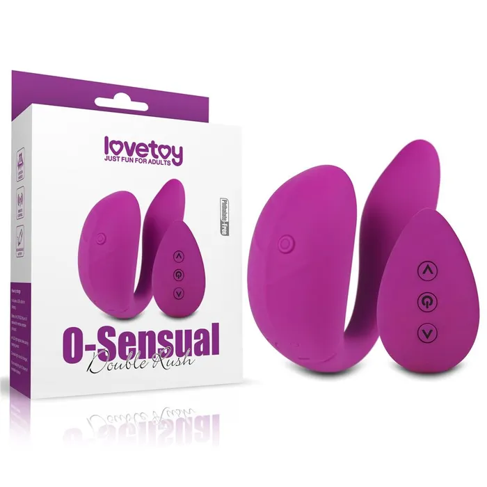 Lovetoy Remote 3 Frequency 8 Vibration Couples Clitoris Stimulator ADLTOYFUN Vibrators