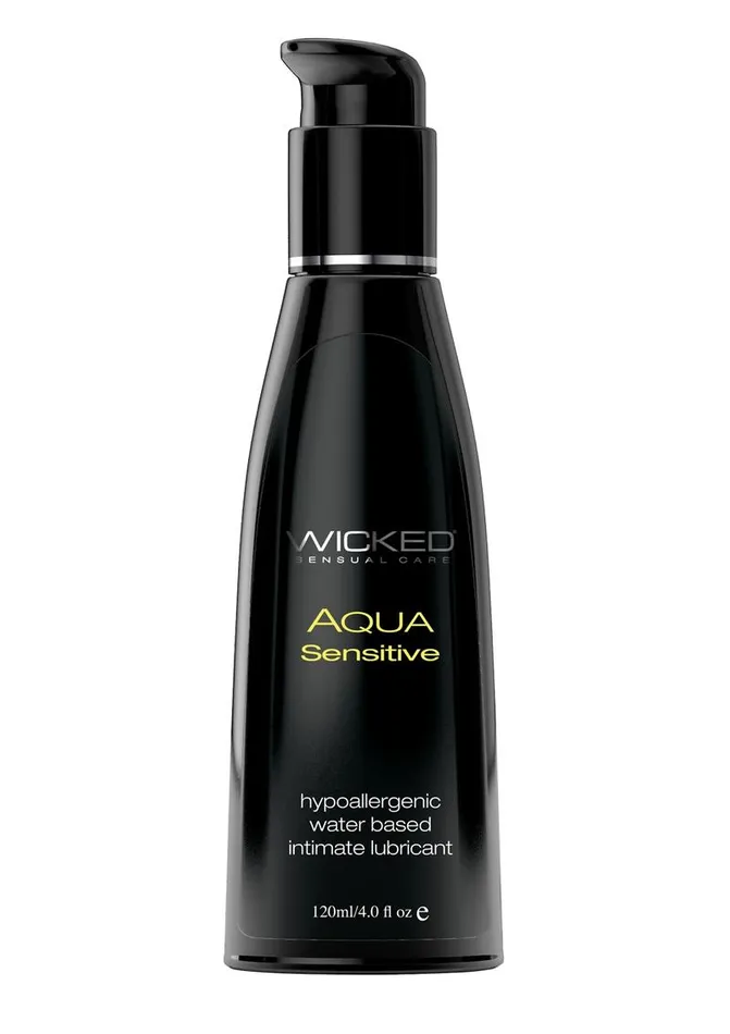 Lubricants Wicked Aqua Wicked Aqua Water Based Sensitive Hypoallergenic Lubricant