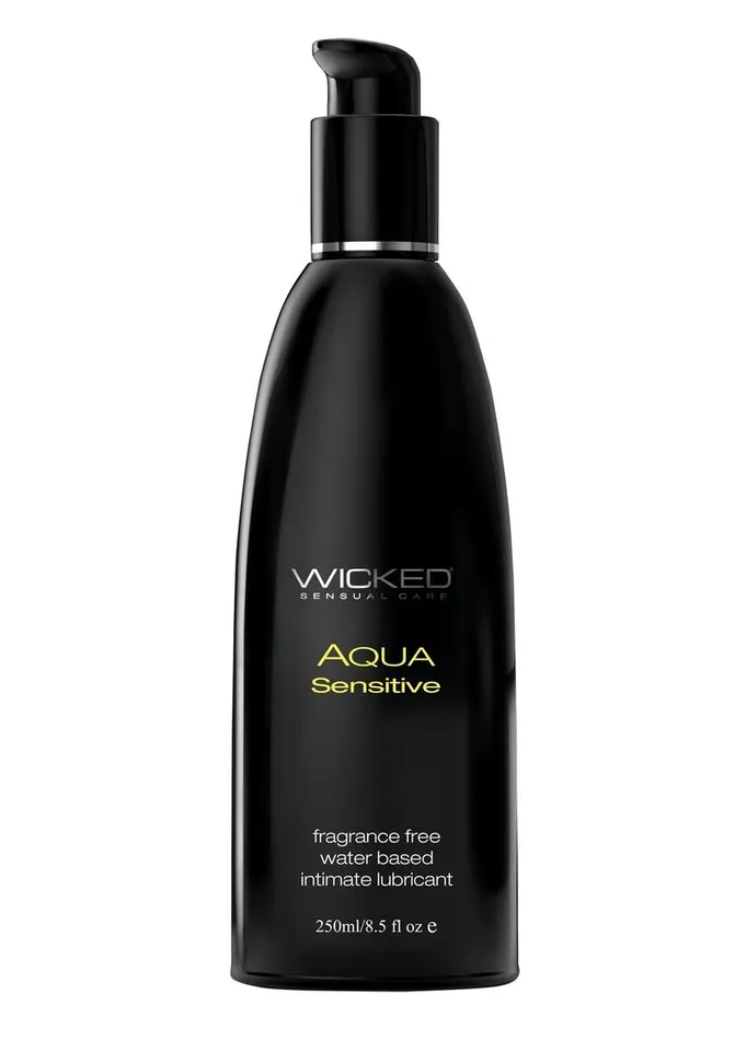 Lubricants Wicked Aqua Wicked Aqua Water Based Sensitive Hypoallergenic Lubricant