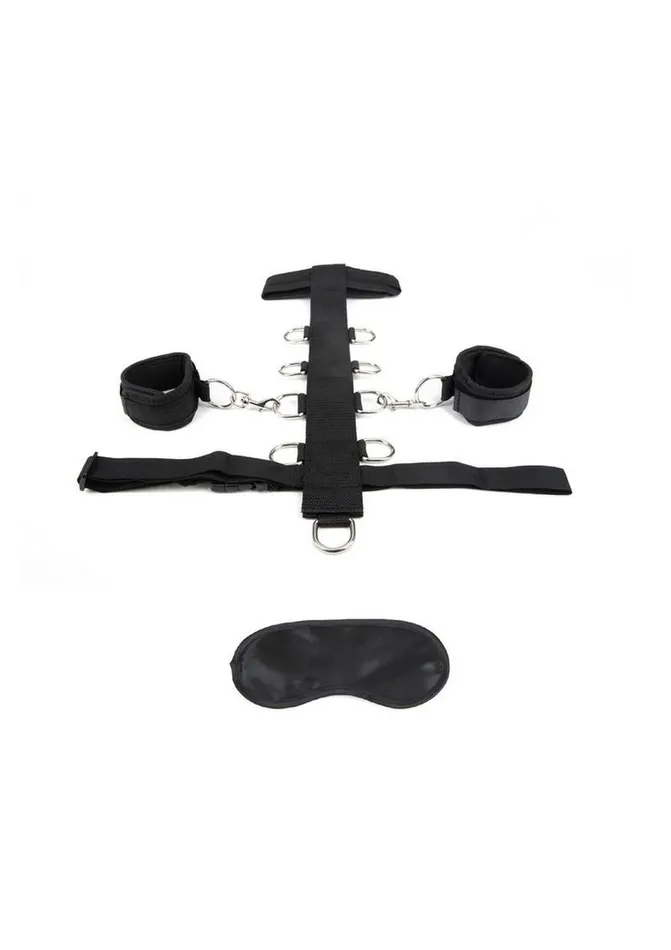 Lux Fetish Adjustable Neck and Wristraint Lux Fetish Male Sex Toys